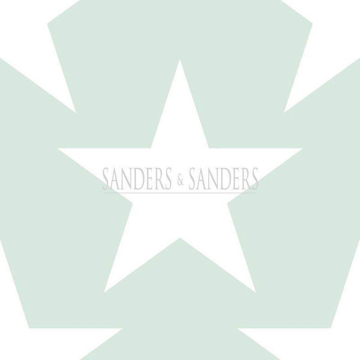 Sanders & Sanders behang sterren mintgroen - 53 cm x 10.05 m - 935258