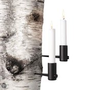 Menu Pipe, Kaarsenstandaard, horizontaal /Set van 2st