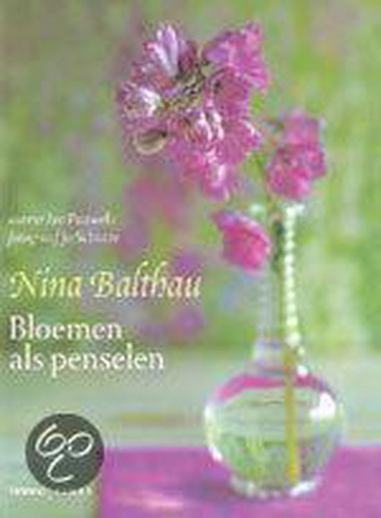 Cover van het boek 'Bloemen als penselen' van Ivo Pauwels en Nina Balthau