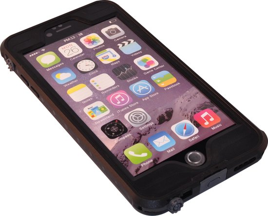 Fabrikant rib Verliefd Phonaddon iPhone 6+ Plus 5.5" Waterdicht Hoesje Zwart | bol.com