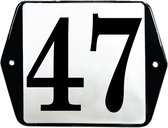 Emaille huisummer model oor - 47