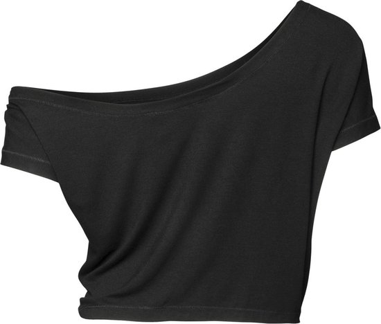 Papillon Off-shoulder Sportshirt Kort Zwart Maat Xs van Papillon — afbeelding 2