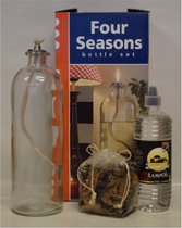 Four seasons olielamp flesmodel met potpourri