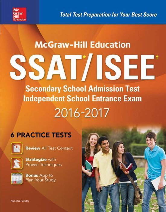 McGraw-Hill Education SSAT/ISEE 2016-2017 - cover