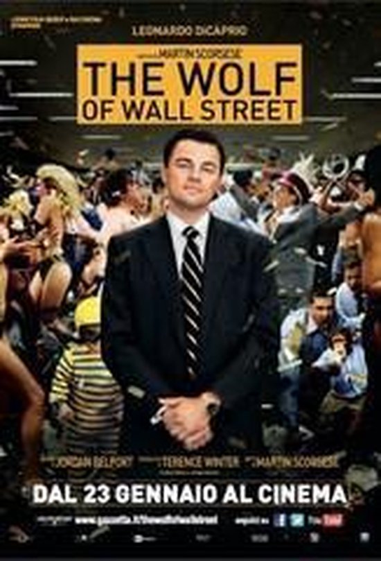 the wolf of wall street movie poster