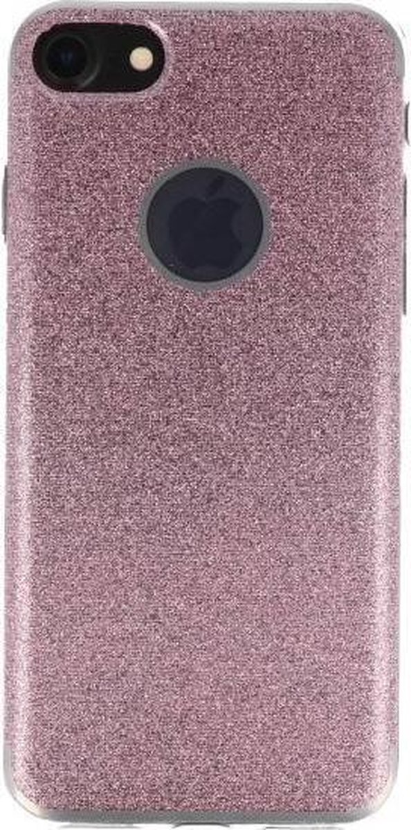 Bling TPU Hoesje Case - Hoesje Geschikt voor iPhone 7 / 8 Roze