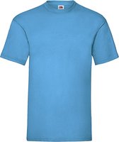 Fruit of the Loom - 5 stuks Valueweight T-shirts Ronde Hals - Azuur Blauw - XXL