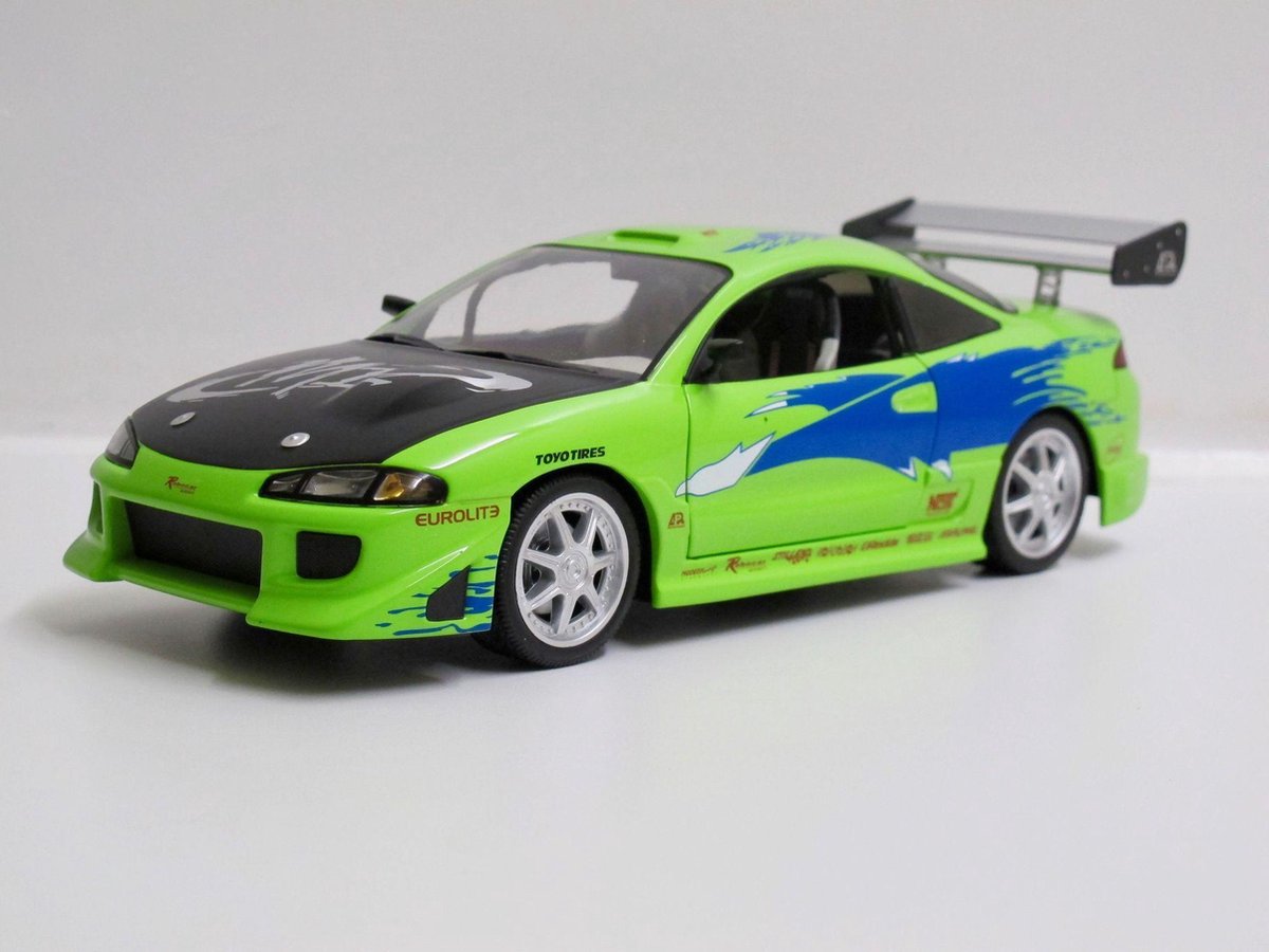 未開封品 1/18 FAST&FURIOUS MITSUBISH ECLIPSE 未開封品 1/18