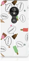 Motorola Moto E5 Play Standcase Hoesje Design IJsjes