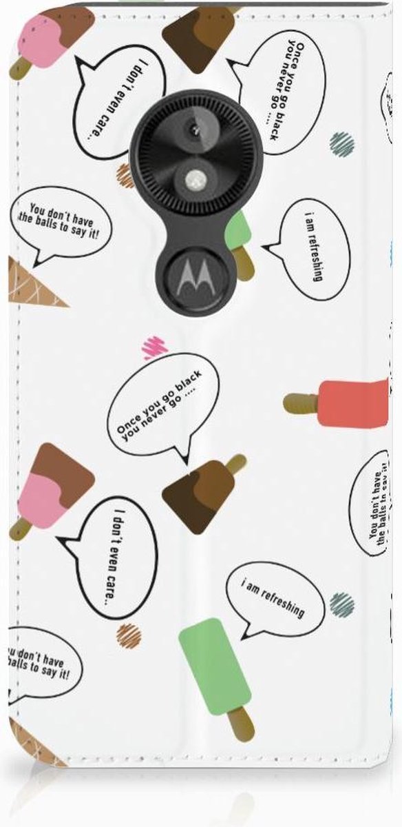 Motorola Moto E5 Play Flip Style Cover IJsjes