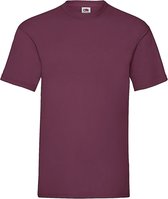 Fruit of the Loom - 5 stuks Valueweight T-shirts Ronde Hals - Burgundy - 3XL