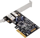 Silverstone ECU03 interfacekaart/-adapter USB 3.1 Intern