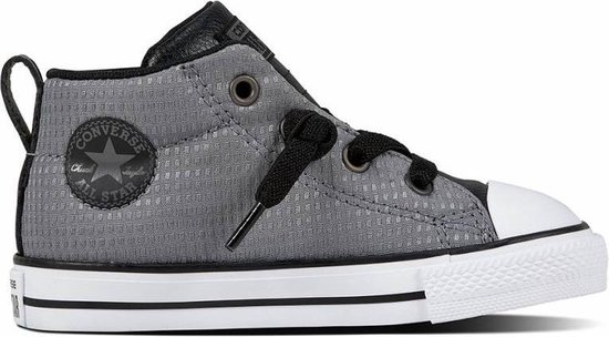 CHUCK TAYLOR ALL STAR STREET - MID - COOL GREY/BLACK/WHITE - maat 22 |  bol.com