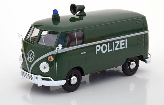 METAL DIE CAST Schuco Ho 1/87 Vw Volkswagen Käfer Cox Police Allemande