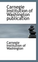 Carnegie Institution of Washington Publication