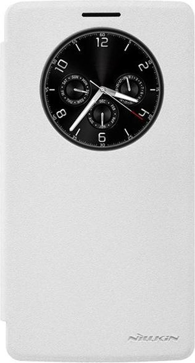 Nillkin - LG G4 Stylus Hoesje - Leather Case Sparkle Series Wit