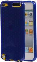 Mobieletelefoonhoesje.nl - Apple iPod Touch 5 Hoesje Diamand TPU Donker Blauw