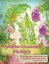 Malbücher Mit Optischen Täuschungen Für Erwachsene- Optische-Illusionen-Malbuch