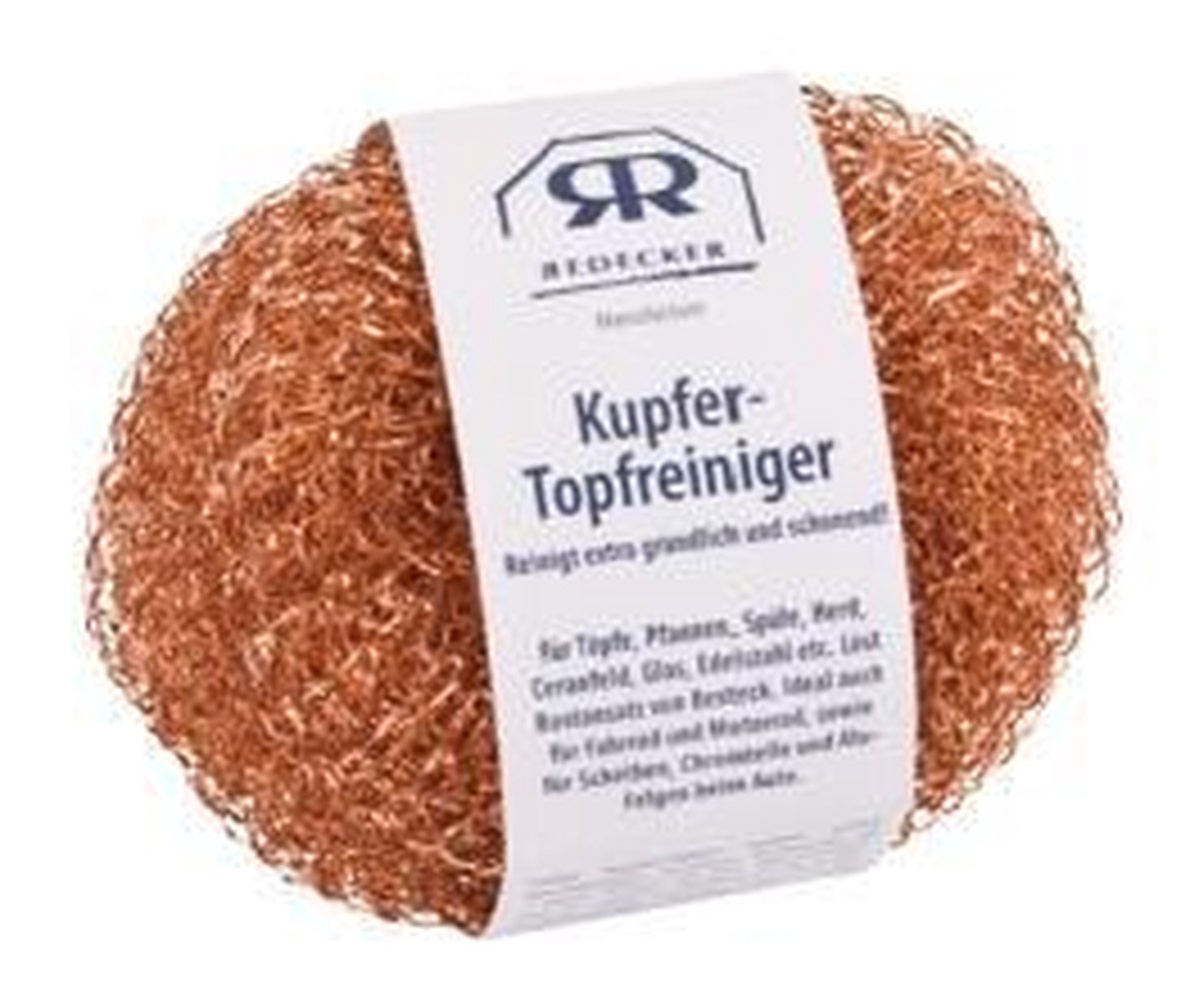 2 Kopersponsjes 7,5 cm