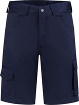 Yoworkwear Bermuda coton / polyester navy taille 62