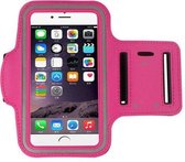 iPhone 8 hoes Sport armband Hardloopband Hoesje Roze