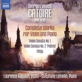 Laurence Kayaleh & Stephane Lemelin - Complete Works For Violin And Piano (CD)