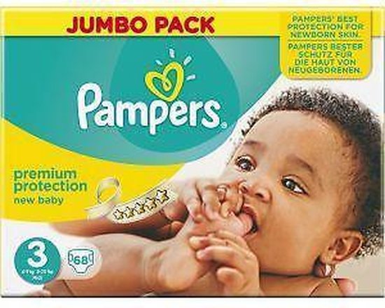Pampers new baby maat 3 68 st | bol.com