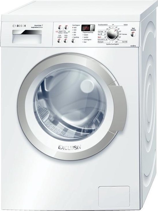 Durven haar Kruiden Bosch Avantixx 7 InspirationEdition wasmachine Voorbelading 7 kg 1400 RPM  Grijs, Wit | bol.com