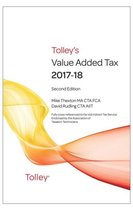Tolley's Value Added Tax 2017-2018 (Second edition only)
