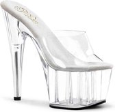 EU 36 = US 6 | ADORE-701 | 7 Heel, 2 3/4 PF Peep Toe Slide