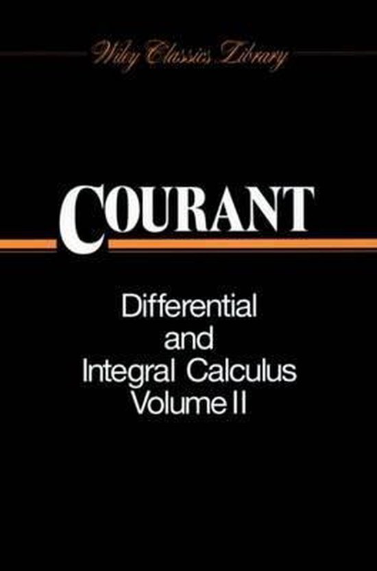 Differential and Integral Calculus, R. Courant 9780471178538 Boeken