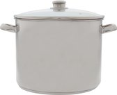 BEKA Meteor Marmiet Met Glazen Deksel - Inox - 13L - Ø 28 cm