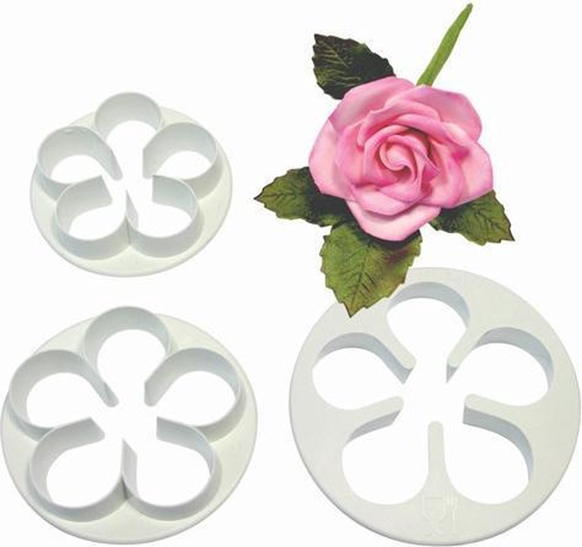 PME Uitstekerset Petal 5-blads Groot set/3