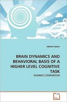 Brain Dynamics and Behavioral Basis of a Higher Level Cognitive Task