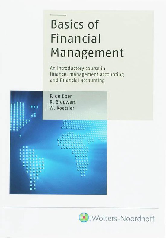Cover van het boek 'Basics of financial management / druk 1' van Ruud Brouwers en P. de Boer
