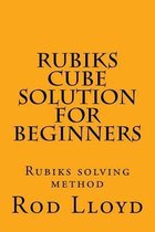 Rubiks Cube Solution for Beginners