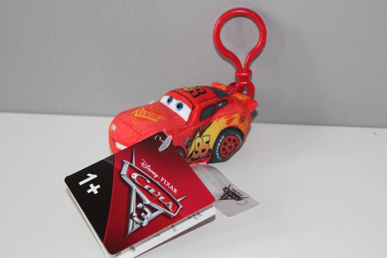 overdracht efficiënt Erge, ernstige Cars 3 MCQueen - sleutelhanger -Pluche 9 cm | bol.com