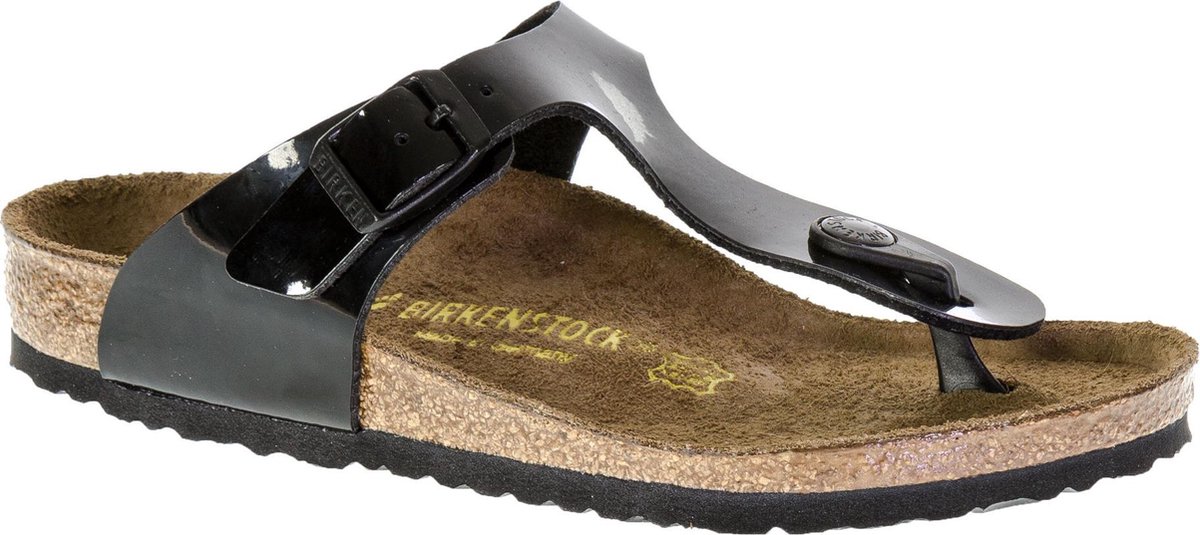 Birkenstock Gizeh Lack Slippers Kinderen Zwart Maat 30 bol