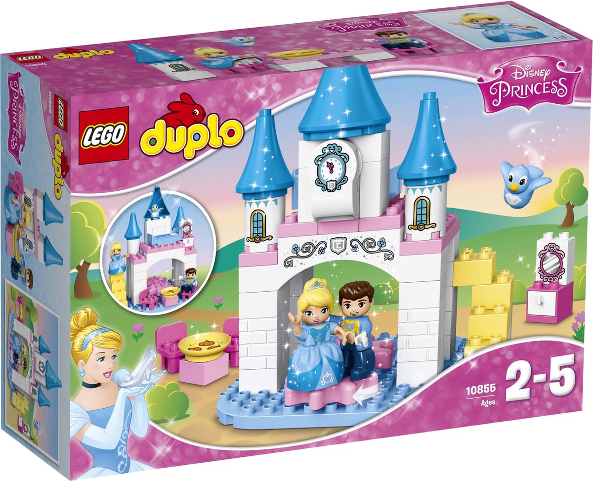 zomer In tegenspraak Zenuw LEGO DUPLO Assepoesters Magische Kasteel - 10855 | bol.com