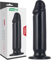 Zwarte King Size Anaal Dildo