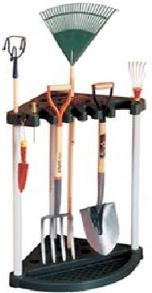 KETER Tuingereedschap opbergrek Corner Tool rack 76x61x88cm | bol.com