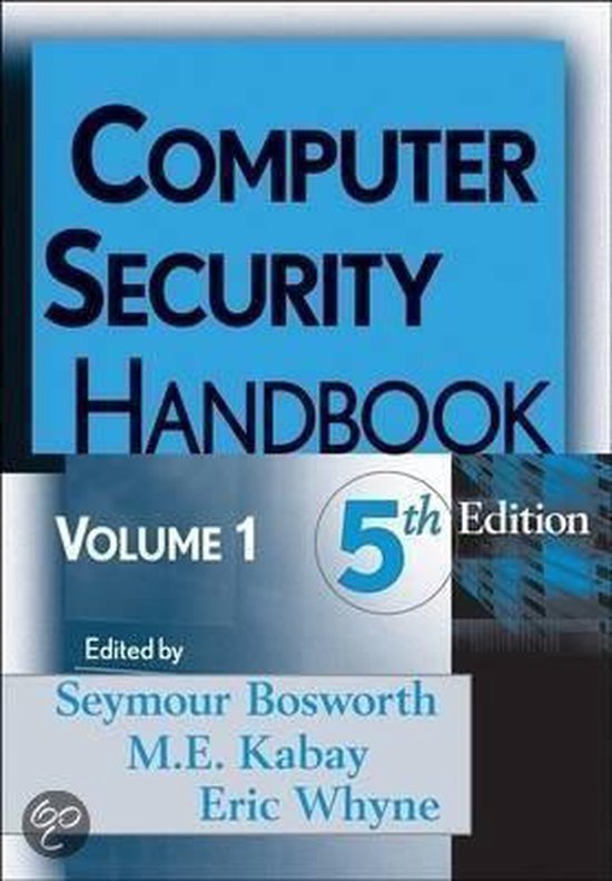 Computer Security Handbook 9780470327227 Michel E Kabay Boeken