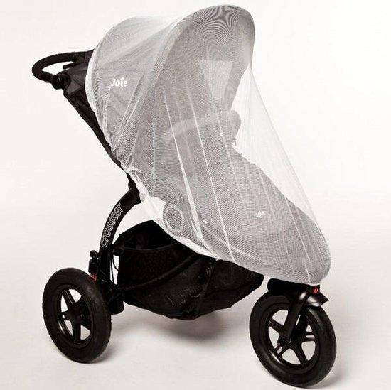 Altabebe - Universeel vliegennet voor wandelwagens, kinderwagens en buggy's - Wit - maat Onesize — afbeelding 4