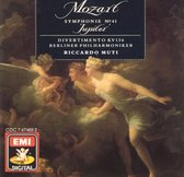 Mozart: Symphony No. 41; Divertimento, KV136