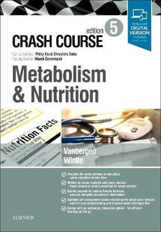 Crash Course Metabolism and Nutrition 9780702073410 Olivia