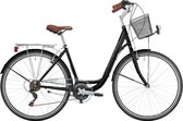 Excel Central Park - Stadsfiets - Vrouwen - Zwart - 48 cm