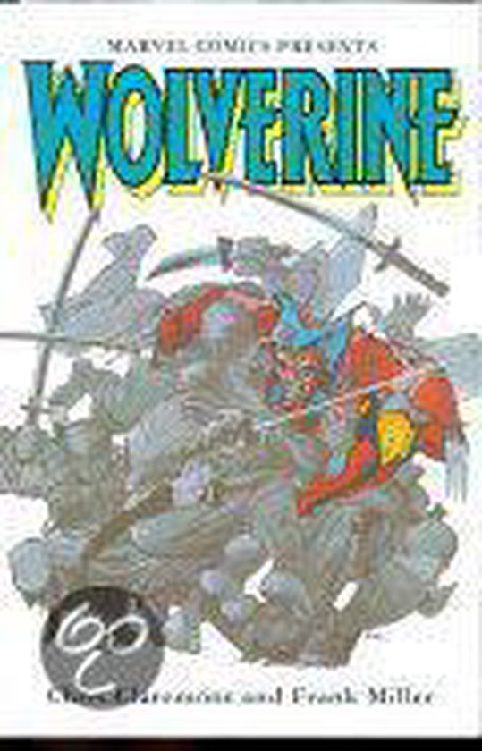 Marvel Comics Presents Wolverine graphic novel cover art met Wolverine in gevecht met ninjas.
