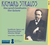 Frankfurter Opern- Und Museumorchester, Sebastian Weigle - Strauss: Also Sprach Zarathustra - Don Quixote (CD)