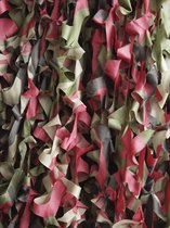 Europalms camouflagenet - leger accesoires - multi color - 600x300cm - camouflage netten