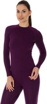 Brubeck | Dames Thermoshirt - Thermokleding - met Nilit® Innergy - Violet - XL